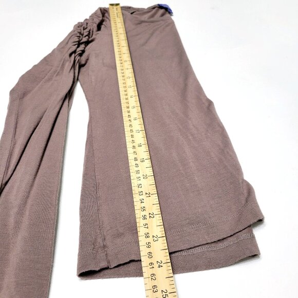 Vivienne Tam Womens Ruched Long Sleeve Cinched Top Size S Y2K Viscose Minimalist - Picture 8 of 11